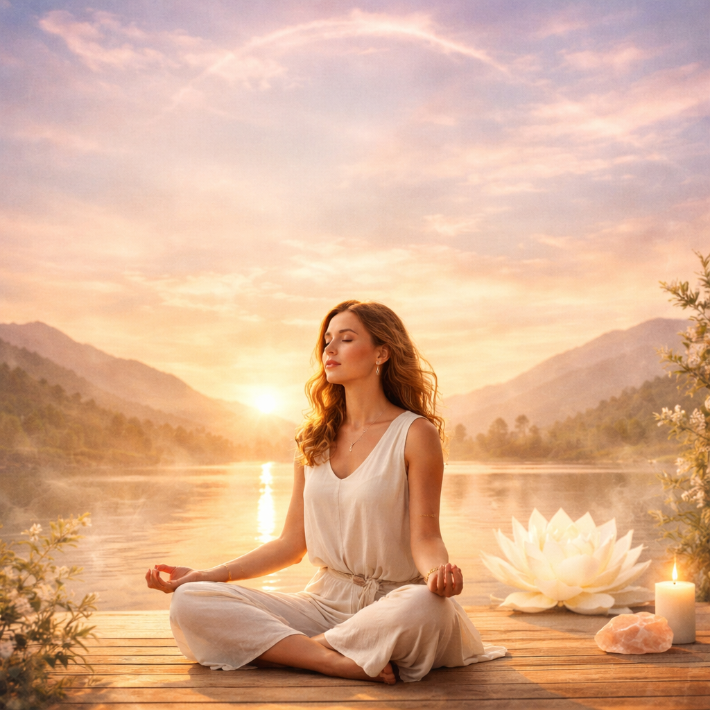 Méditation au lever du soleil